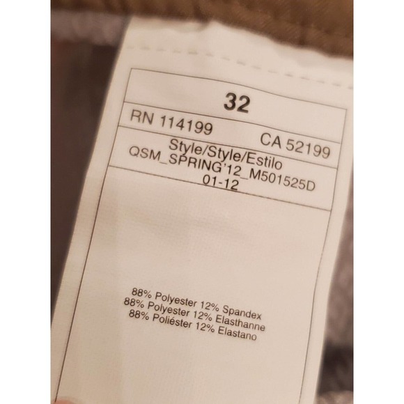 Quicksilver Men Beige & Black Polyester Pull On Stretch Swimwear Shorts Size 32 - Picture 13 of 15